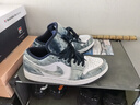 耐克（NIKE）Air Jordan 1 Low 男子AJ1影子灰低幫復(fù)古運(yùn)動(dòng)鞋 CZ8455-100牛仔藍(lán) 41 曬單實(shí)拍圖