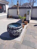 泛慕青石水缸門(mén)海石雕荷花魚(yú)圓缸石頭魚(yú)缸花盆庭院石缸養魚(yú)石材大缸 荷花錦鯉直徑60 曬單實(shí)拍圖