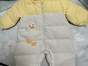 巴拉巴拉童裝嬰兒羽絨服連體衣2025寶寶冬裝加厚哈衣爬服萌趣208425120214 曬單實(shí)拍圖