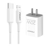 品勝3C認(rèn)證 蘋果充電器套裝PD20W快充iPhone14充電頭type-c插頭+PD數(shù)據(jù)線通用14promax/13小米華為手機(jī) 曬單實(shí)拍圖
