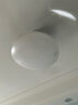美的（Midea）風扇燈餐廳吊扇燈led臥室燈隱形扇葉遙控三防燈具熟睡風包安裝 曬單實拍圖