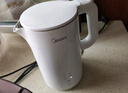 美的（Midea）電熱水壺燒水壺自動斷電保溫一體 316L不銹鋼 1.5升恒溫壺保溫養(yǎng)生自動斷電15X301-PRO 曬單實拍圖