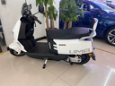 立馬電動(dòng)摩托車開拓者 500里長(zhǎng)續(xù)航1000W電機(jī)72V38Ah石墨烯電池外賣家用出行智能電瓶車 素雅白 曬單實(shí)拍圖
