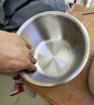 美的（Midea）0涂層2L不銹鋼內(nèi)膽1-2人電飯煲電飯鍋 家用智能多功能微壓無(wú)涂層電飯煲MB-RC201S 曬單實(shí)拍圖