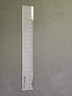 得力文具6220塑料直尺20cm/30cm/40cm/50cm/60cm多規格尺子學(xué)生辦公測量工具 【1支】20cm直尺-6220 曬單實(shí)拍圖