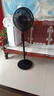 美的（Midea）【超級(jí)單品】七葉輕音立式電風(fēng)扇家用柔風(fēng)落地扇臺(tái)式桌面小型風(fēng)扇大風(fēng)量節(jié)能搖頭宿舍電扇 SAF30AB 曬單實(shí)拍圖