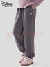 迪士尼（Disney）女童褲子秋季新款兒童運動(dòng)褲洋氣大童休閑衛褲 EK070薄墨灰 140 曬單實(shí)拍圖