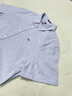 TOMMY JEANS【棉麻混紡】25新款夏季男裝休閑細(xì)條紋短袖襯衫外套20894 淺藍(lán)白條紋0A8 M 曬單實(shí)拍圖