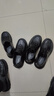 他她（TATA）商務(wù)休閑皮鞋男士一腳蹬真皮懶人鞋爸爸鞋2024冬TFE02DM4 黑色（單里） 40 曬單實(shí)拍圖