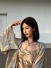 中國黃金（CHINA GOLD）黃金吊墜男女款足金平安扣轉(zhuǎn)運(yùn)金珠項(xiàng)鏈七夕情人節(jié)生日禮物送男友 【刻字/賀卡】平安扣吊墜【默認(rèn)黑繩】約2.8g 曬單實(shí)拍圖
