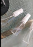噴霧瓶旅行分裝瓶透明花露水香水酒精便攜塑料按壓小噴壺消毒小型 50ML【1瓶】 曬單實(shí)拍圖