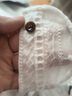 羅蒙（ROMON）刺繡蕾絲鏤空無(wú)袖襯衫女夏季時(shí)尚胖mm好看別致獨(dú)特飛飛袖小衫上衣 米白色 L (建議100-120斤) 曬單實(shí)拍圖