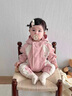 G.DUCKKIDS小黃鴨童裝嬰兒衣服春秋季新款新生兒連體衣寶寶外出服沖鋒衣爬服 粉色 73cm 73尺碼7-9個(gè)月建議寶寶13- 曬單實(shí)拍圖