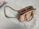 蔻馳（COACH）新款?yuàn)W萊女士夏季老花SAVANNAH小號(hào)CARRYALL手提斜挎包 SV/沙黃色/灰褐色 曬單實(shí)拍圖