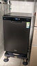 海爾（Haier）嵌入式雙面洗洗碗機(jī)小蠻腰X11 14套大容量 45cm超窄 分區(qū)洗 一級(jí)水效 【常規(guī)倉(cāng)】雙面洗遂空黑X11 曬單實(shí)拍圖