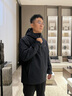 波司登男短款90鵝絨羽絨服外套B250331323 曬單實拍圖