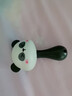 俏羽黑白卡新生兒0-3月視覺激發(fā)專注力追視彩色玩具 【3件套小熊貓】小沙錘+小鈴鐺+ 曬單實(shí)拍圖