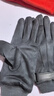 帽憶櫥手套男士冬季新款防寒保暖觸屏加絨棉手套戶(hù)外騎行防風(fēng)麂皮絨手套 灰色 彈力均碼 曬單實(shí)拍圖