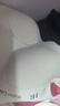 赫蓮娜（HR）小胸聚攏顯大內衣收副乳文胸無(wú)鋼圈蕾絲胸罩 青灰 L 曬單實(shí)拍圖