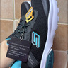 Skechers斯凱奇閃穿鞋兒童時(shí)尚休閑鞋懶人一腳蹬春秋款透氣運動(dòng)鞋403834L 黑色/藍色/BKBL 36 曬單實(shí)拍圖