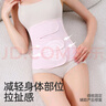 婧麒（JOYNCLEON）收腹帶產(chǎn)后產(chǎn)婦專(zhuān)用剖腹產(chǎn)薄透氣束縛護腰帶 海鹽藍 L jsf184888 曬單實(shí)拍圖