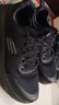 斯凱奇（Skechers）男鞋輕奇跑步鞋經(jīng)典舒適運(yùn)動(dòng)鞋旅游戶外減震休閑鞋輕便894220 全黑色/BBK 40 曬單實(shí)拍圖