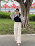 昇南防曬披肩女夏季冰絲騎車開車防紫外線罩衫斗篷透氣寬松長袖薄外套 白色-防曬披肩 均碼【150斤內可穿】 曬單實拍圖