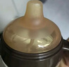世喜嬰兒鴨嘴杯學(xué)飲杯6個月以上寶寶喝水奶瓶PPSU幼兒園吸管水杯 曬單實(shí)拍圖