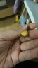萃華足金999南瓜葫蘆吊墜黃金首飾送禮紀(jì)念日送女友老婆生日禮物 南瓜葫蘆吊墜約11.2g 曬單實拍圖