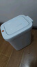 佳幫手腳踏垃圾桶10.4L家用腳踩+手按雙開蓋廚房衛(wèi)生間廁所客廳臥室?guī)w 曬單實拍圖