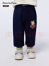 PawinPaw【商場(chǎng)同款】卡通小熊童裝25年冬季新款男寶寶加絨休閑褲 Navy藏青色/59 110 曬單實(shí)拍圖