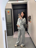 苒琦媽咪孕婦裝秋裝套裝2025新款時(shí)尚韓版寬松長(cháng)袖衛衣休閑運動(dòng)長(cháng)褲兩件套 灰色套裝 L 曬單實(shí)拍圖