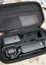 XFJI適用DJI大疆OSMO Pocket3手拿收納包便攜POCKET3全能套裝口袋靈眸相機(jī)保護(hù)盒標(biāo)準(zhǔn)續(xù)航包配件箱袋 【POCKET 3】續(xù)航便攜包（送扣+手繩） 黑色 曬單實(shí)拍圖