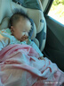 貝倍適（BAYBETSS）兒童安全座椅汽車用0-4-12歲寶寶360度旋轉嬰兒車載坐椅ISOFIX 米灰色【遮陽棚+上拉帶+側保護】 曬單實拍圖