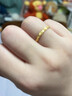 自由說(shuō)爆閃碎金碎碎冰戒指男女款越南仿沙金閉口指環(huán)情侶對(duì)戒生日禮物 戒指默認(rèn)發(fā)7號(hào)，其他尺寸備注 曬單實(shí)拍圖