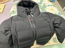 迪桑特（DESCENTE）TRAINING系列綜訓訓練運動(dòng)健身男士連帽保暖羽絨服 BK-黑色 XL (180/100A) 曬單實(shí)拍圖