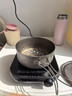 匠圖電陶爐煮茶專(zhuān)用小型家用高端煮茶器煲茶爐新款圍爐煮茶套裝摩卡壺加熱罐罐煮茶爐迷你養生電熱爐 復古錘鐵紋【鋁合金機身】單爐 曬單實(shí)拍圖