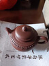 艾瑩嘉宜興紫砂壺名家純全手工原礦清水泥云肩如意茶壺高檔功夫泡茶壺 曬單實(shí)拍圖