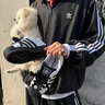 阿迪達(dá)斯 （adidas）Originals三葉草2025年男子WOVEN FBIRD TT 夾克 KB2466 L 曬單實拍圖