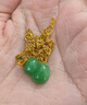 佐卡伊K金項(xiàng)鏈黃18K金麻花素金鏈配鏈百搭生日禮物 X00595 曬單實(shí)拍圖
