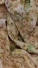 Olrain歐芮兒碎花短袖連衣裙女夏季女裝收腰顯瘦A字花瓣裙子 花色 L 曬單實拍圖