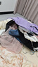 浪莎女童安全褲兒童內(nèi)褲女孩幼兒防走光平角打底褲頭寶寶透氣小朋友 紫色+粉色+白色 3條 130  建議體重37-43斤 曬單實拍圖