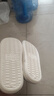 回力棉拖鞋男士室內厚底防滑保暖情侶居家毛絨棉拖WST-0806 灰色44-45 曬單實(shí)拍圖