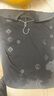 卡賓【高級(jí)印花】男裝冰絲短袖t恤新款立體LOGO上衣圓領(lǐng) 煤黑色01 曬單實(shí)拍圖