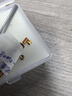 捷虹達(dá)海綿盒 零件盒 收納盒帶海綿膠盒PG鎢鋼零件盒海棉刀片盒PG工件盒 70X50X22mm小盒白色棉(5只) 曬單實(shí)拍圖