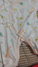 婧麒（JOYNCLEON）新生嬰兒衣服春夏0-3個月初生男女寶寶連體衣棉蝴蝶哈衣爬服四季 叢林小兔 59cm 【1-3個月/體重3.5-6.9kg】 曬單實拍圖