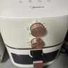 美的（Midea）空氣炸鍋家用 5升可視窗口不用翻面電炸鍋 水霧嫩烤多功能智能雙旋控溫 MF-KZE5089 【國(guó)家補(bǔ)貼】 曬單實(shí)拍圖