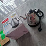 金灶（KAMJOVE）電熱水壺?zé)詣?dòng)斷電全鋼壺體茶具 304不銹鋼電茶壺煮水熱水喝家用迷你茶臺(tái)燒水壺 E-400 0.8L 曬單實(shí)拍圖