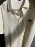 馬克華菲【7A抗菌】翻領短袖Polo衫男裝2025夏季新款潮流刺繡T恤 白色 803 175 L 曬單實拍圖