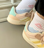 adidas ENTRAP美式校園風(fēng)運(yùn)動(dòng)板鞋少年感復(fù)古籃球鞋男女阿迪達(dá)斯 乳白/橘粉/藕粉/藍(lán)綠/黃   35.5 曬單實(shí)拍圖
